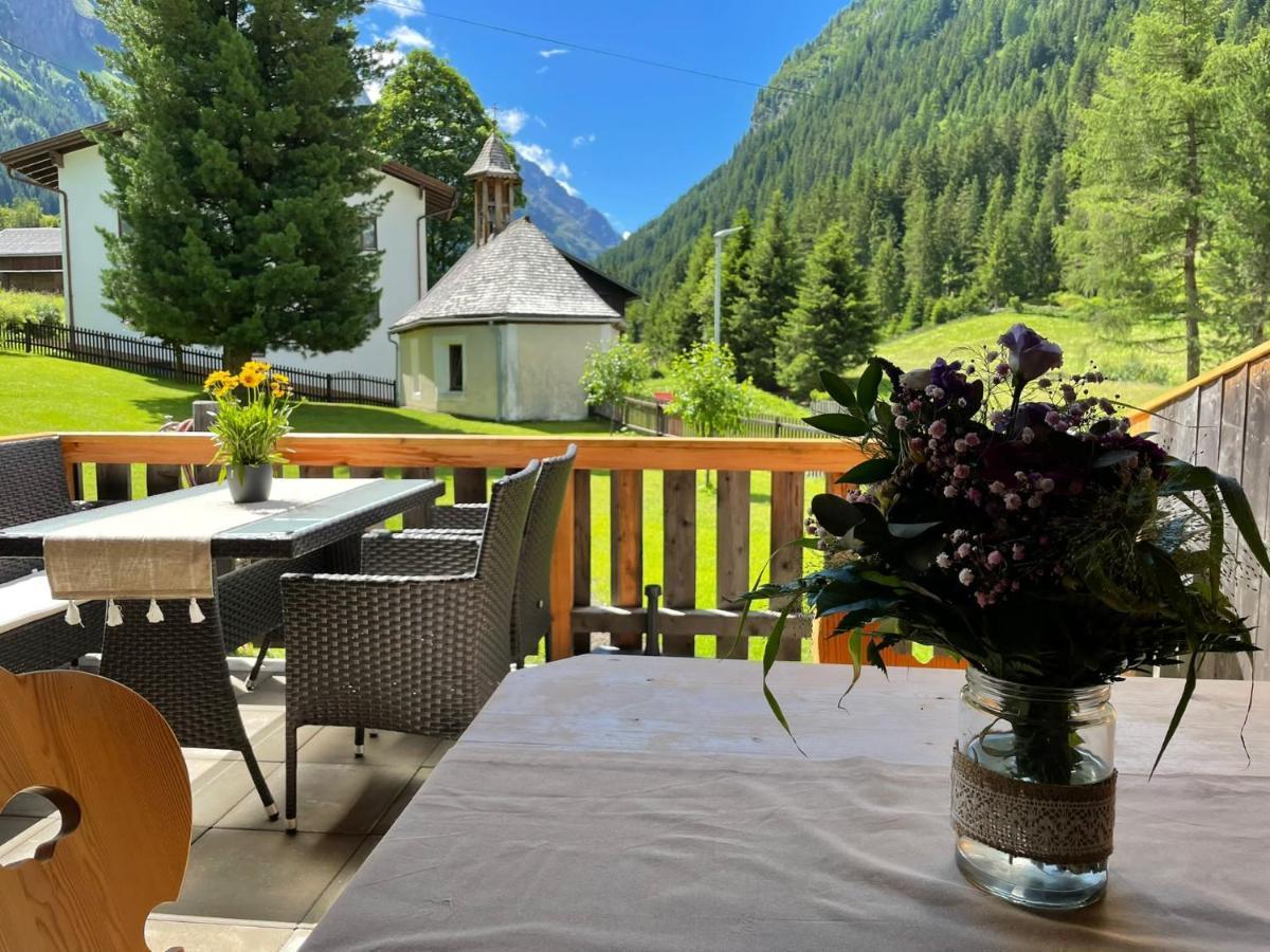 Apart Luibisblick Sankt Leonhard im Pitztal Exterior foto